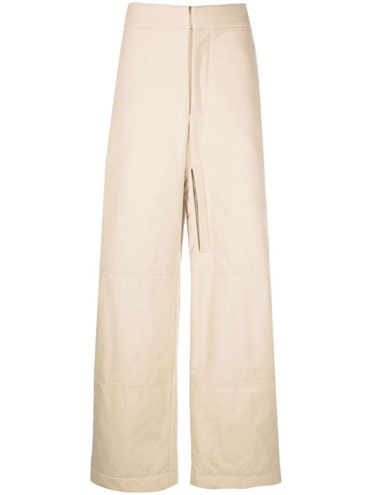 Neutral Wide-leg Trousers