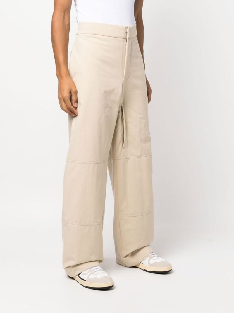Neutral Wide-leg Trousers