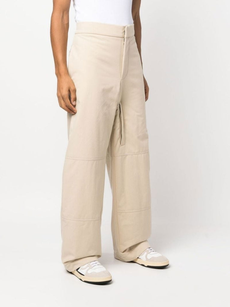 Neutral Wide-leg Trousers