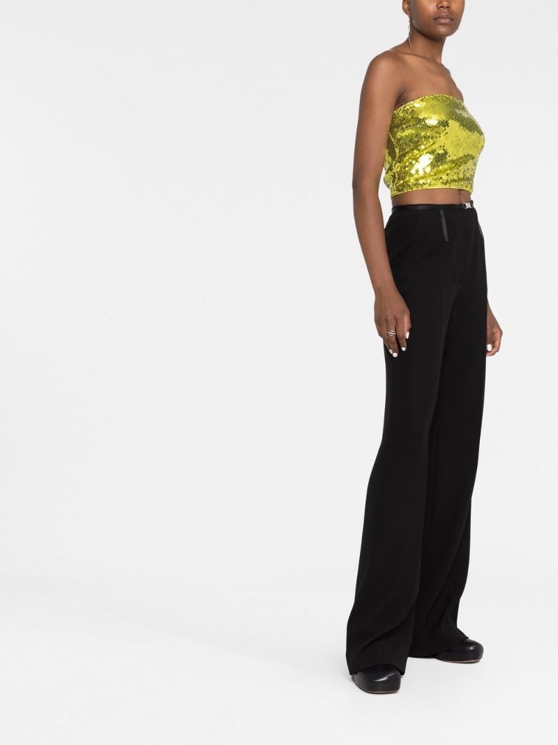 Green Gwen Sequin Tube Top