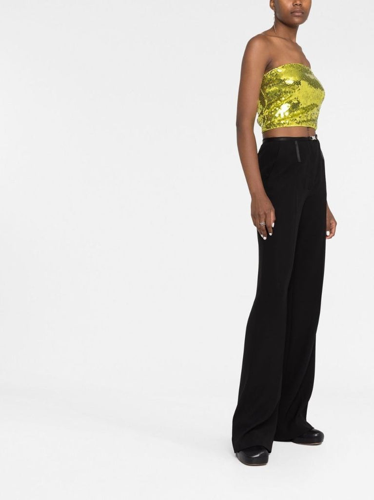 Green Gwen Sequin Tube Top