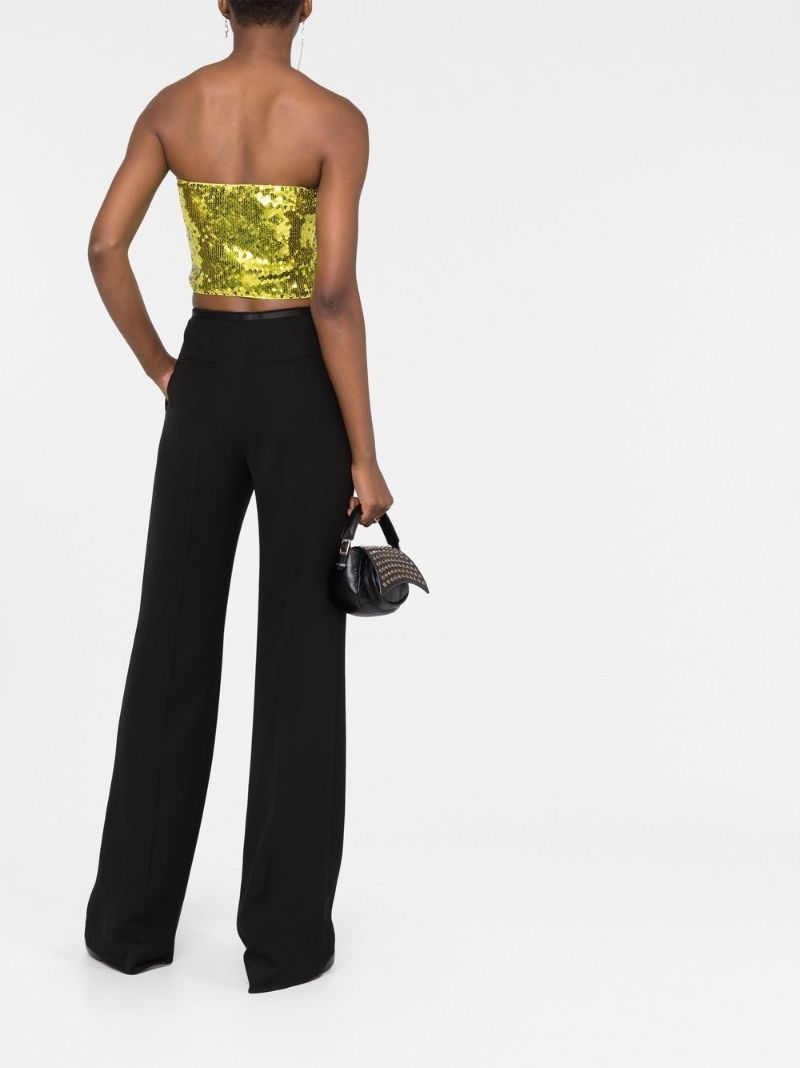 Green Gwen Sequin Tube Top