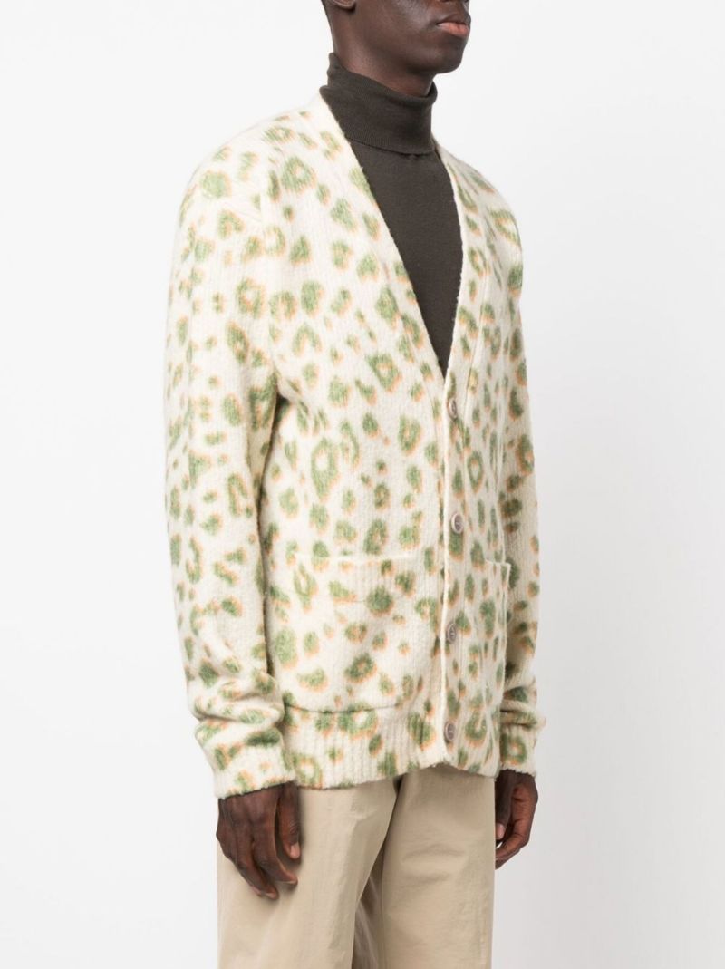Neutral Leopard Print Cardigan