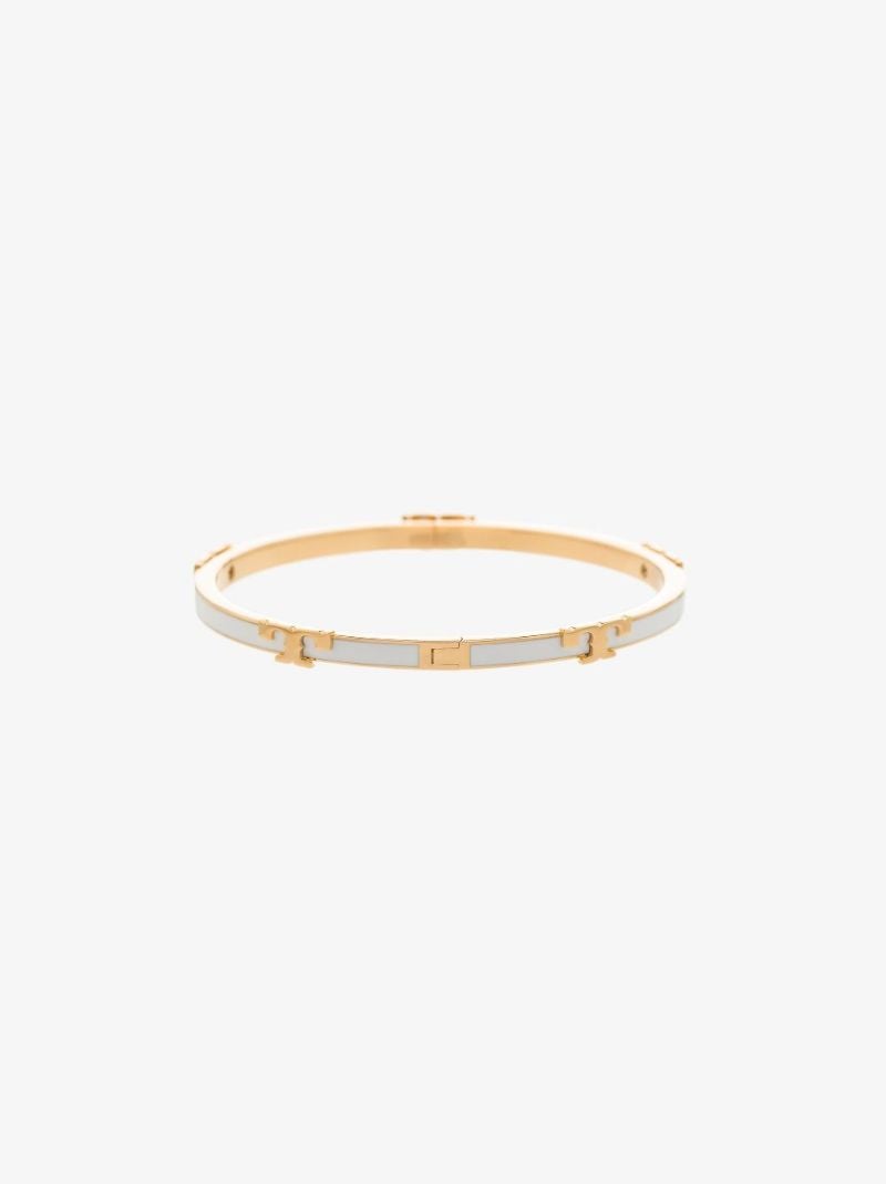 Gold-plated Serif-t Stackable Bracelet