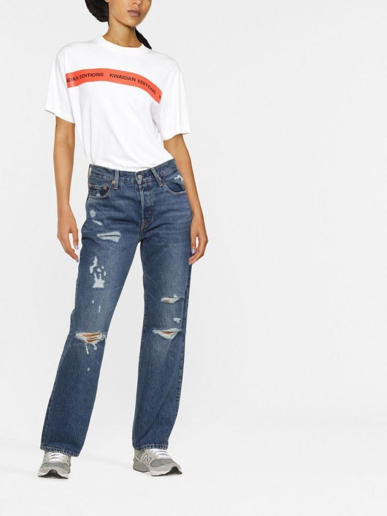 Blue 501 '90s Straight-leg Jeans