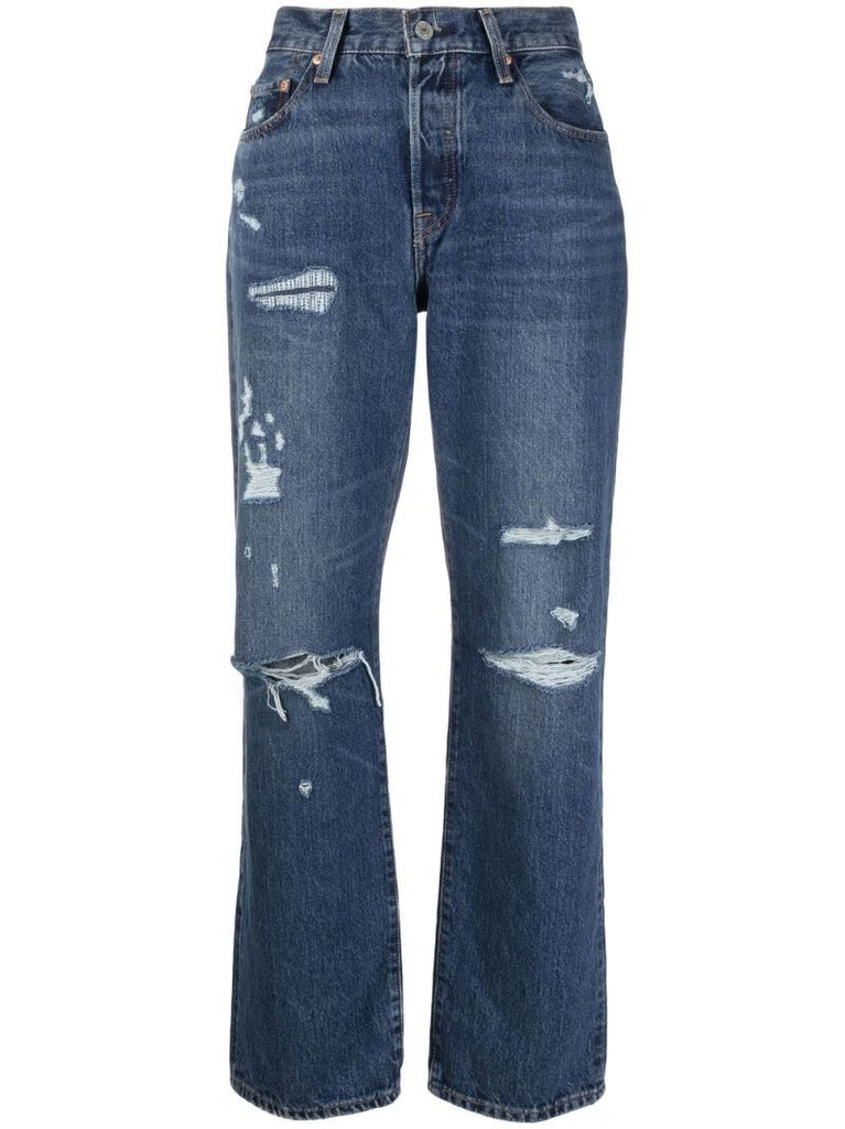 Blue 501 '90s Straight-leg Jeans