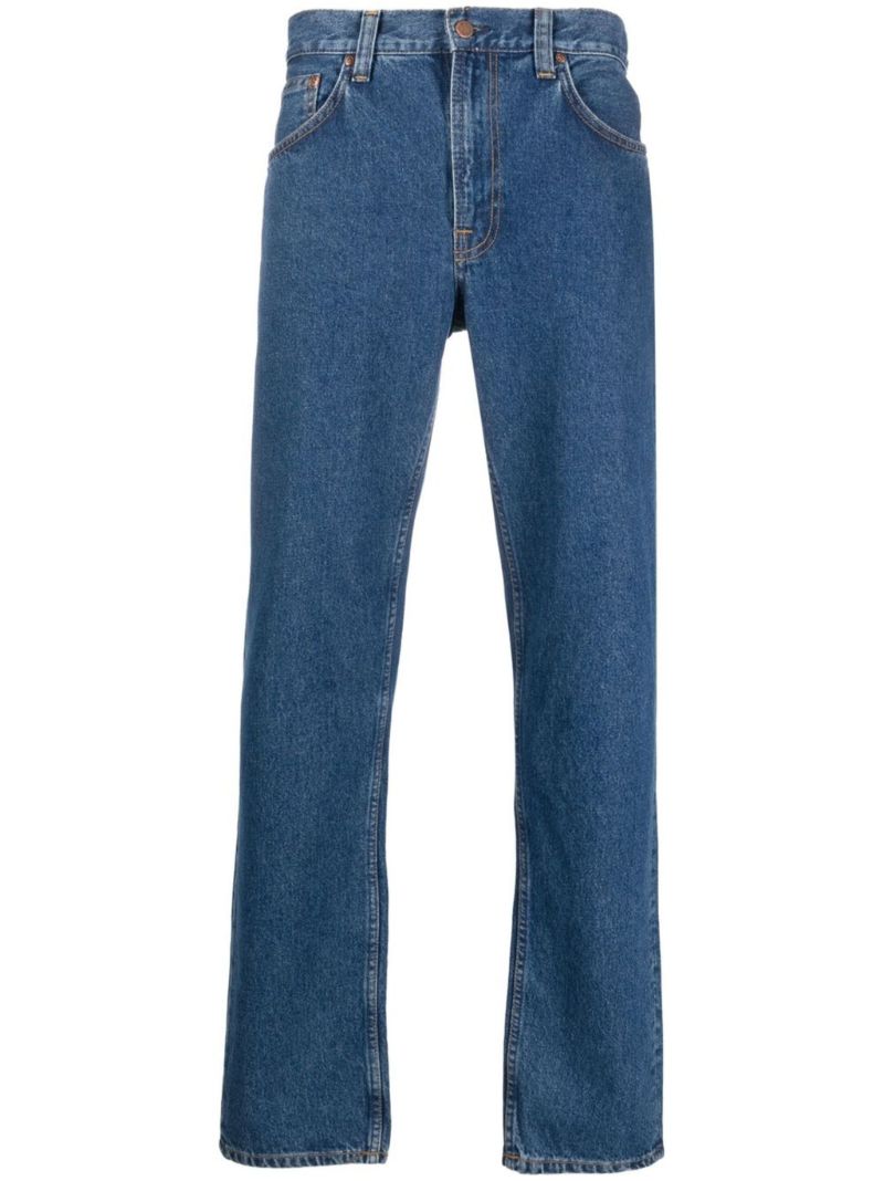 Blue Gritty Jackson Straight Jeans