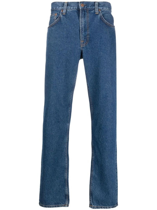 Blue Gritty Jackson Straight Jeans