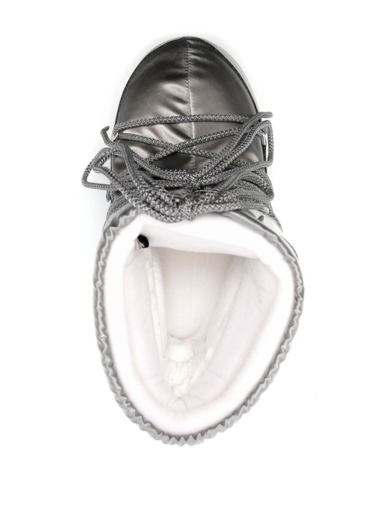 Silver Icon Low Snow Boots