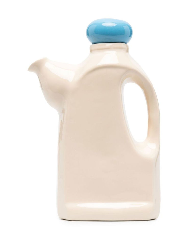 Beige Laundry Ceramic Teapot