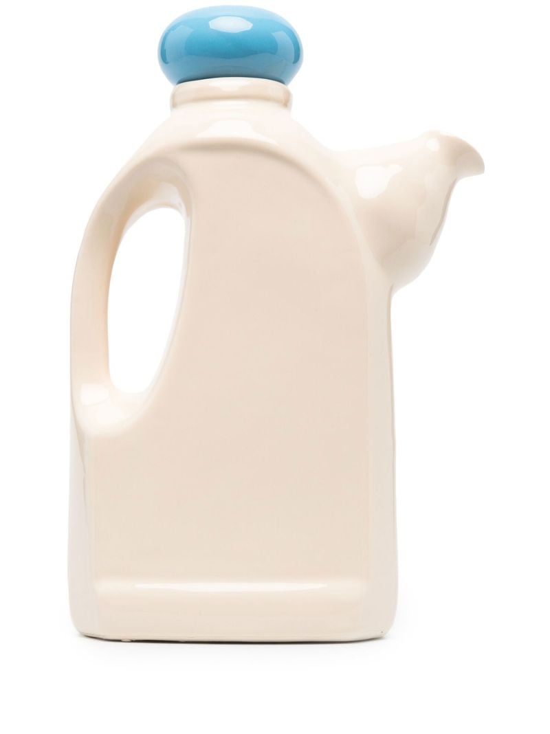 Beige Laundry Ceramic Teapot