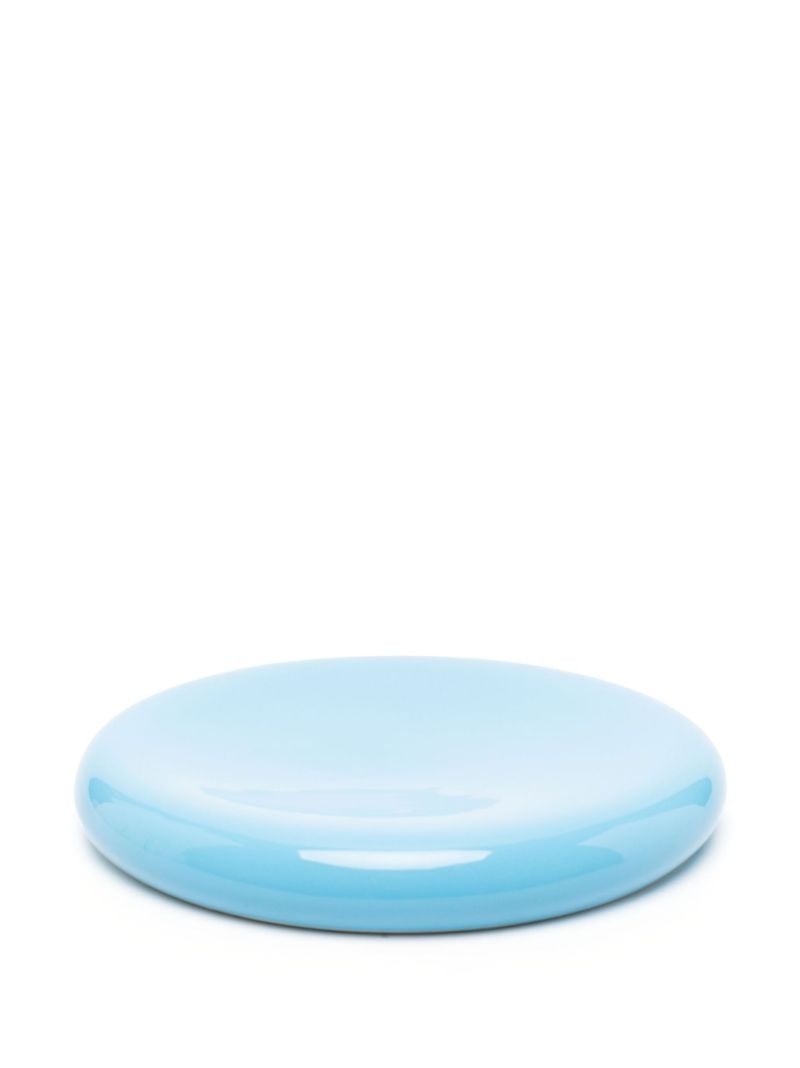 Multicoloured Puffy Plate Set