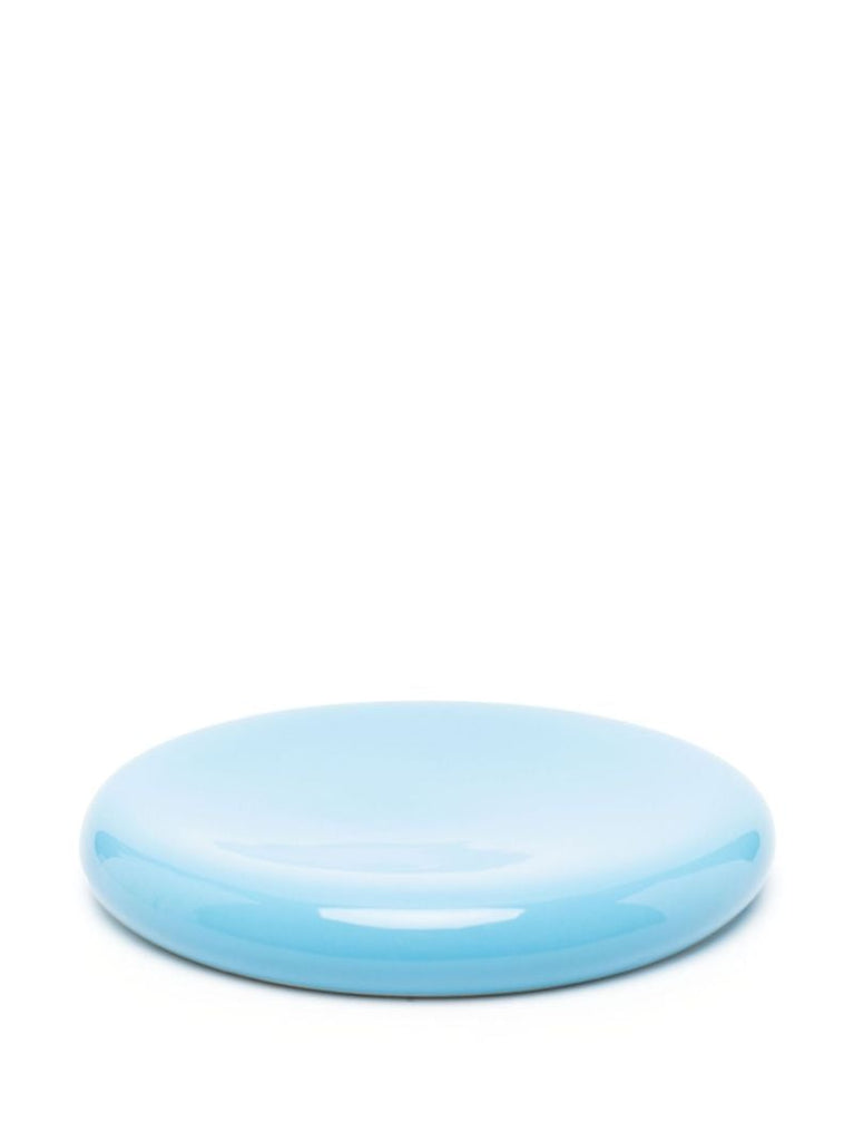 Multicoloured Puffy Plate Set