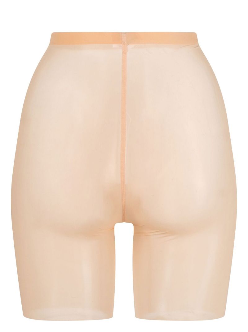 Neutral Tulle Control Shorts
