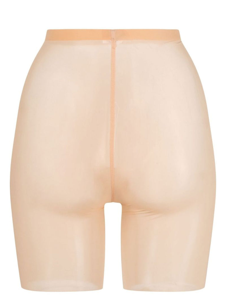 Neutral Tulle Control Shorts