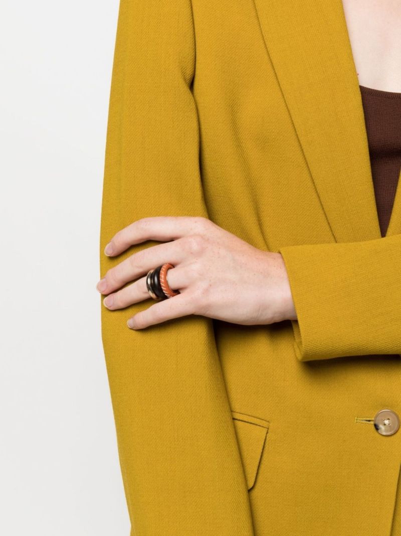 Orange Kattie Triple Ring