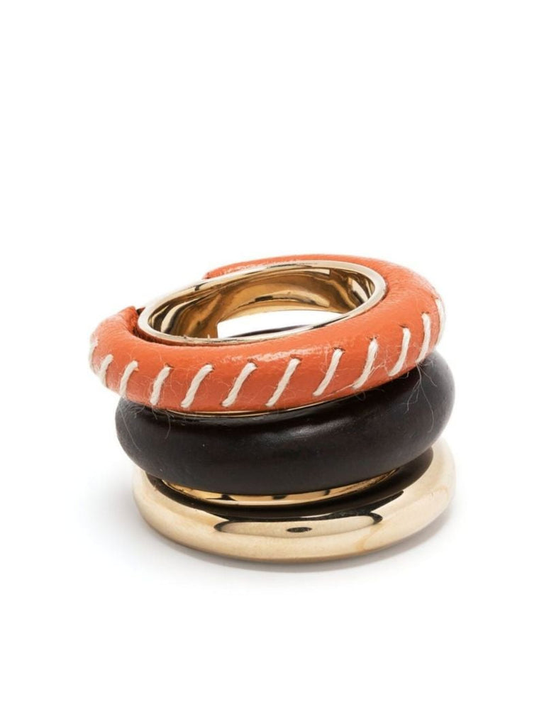 Orange Kattie Triple Ring