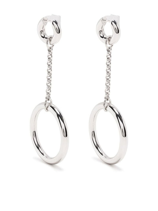 X Lucie Marquis Sterling Silver the Anita 2-in-1 Earrings