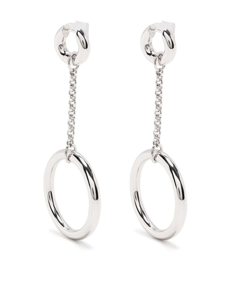 X Lucie Marquis Sterling Silver the Anita 2-in-1 Earrings