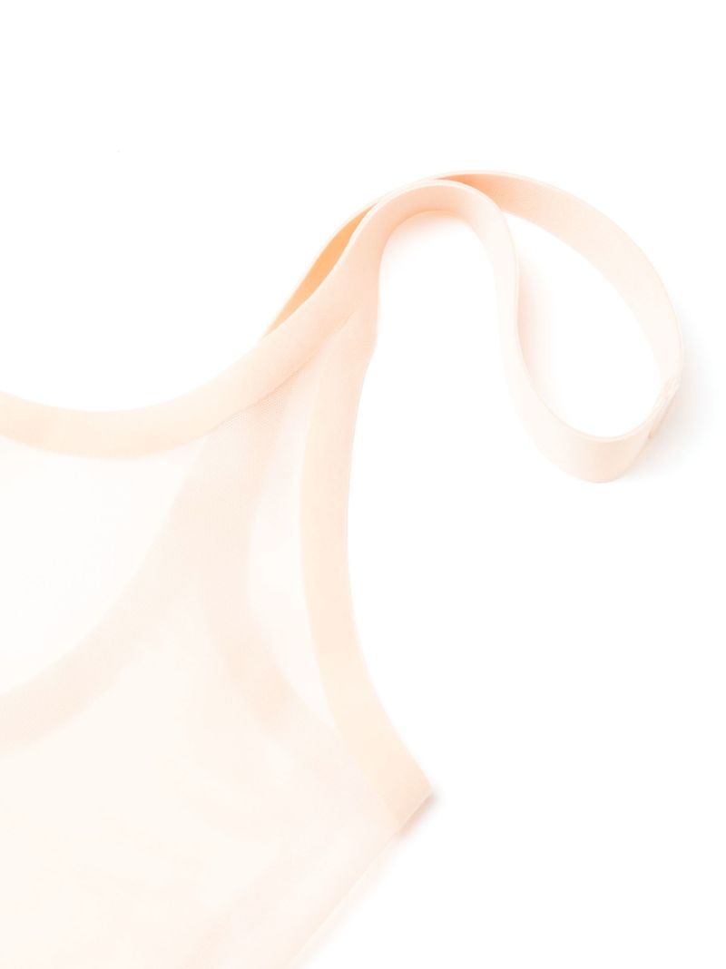 Neutral Tulle Forming Bodysuit