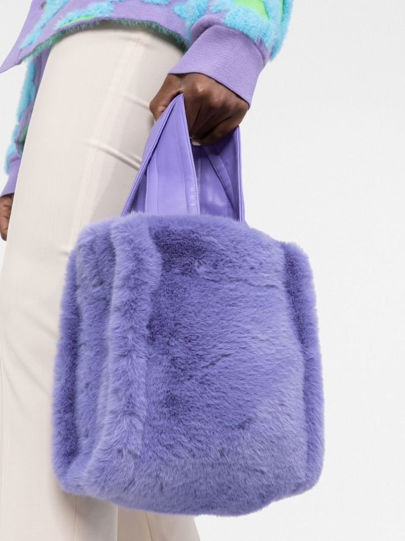 Purple Lucille Tote Bag