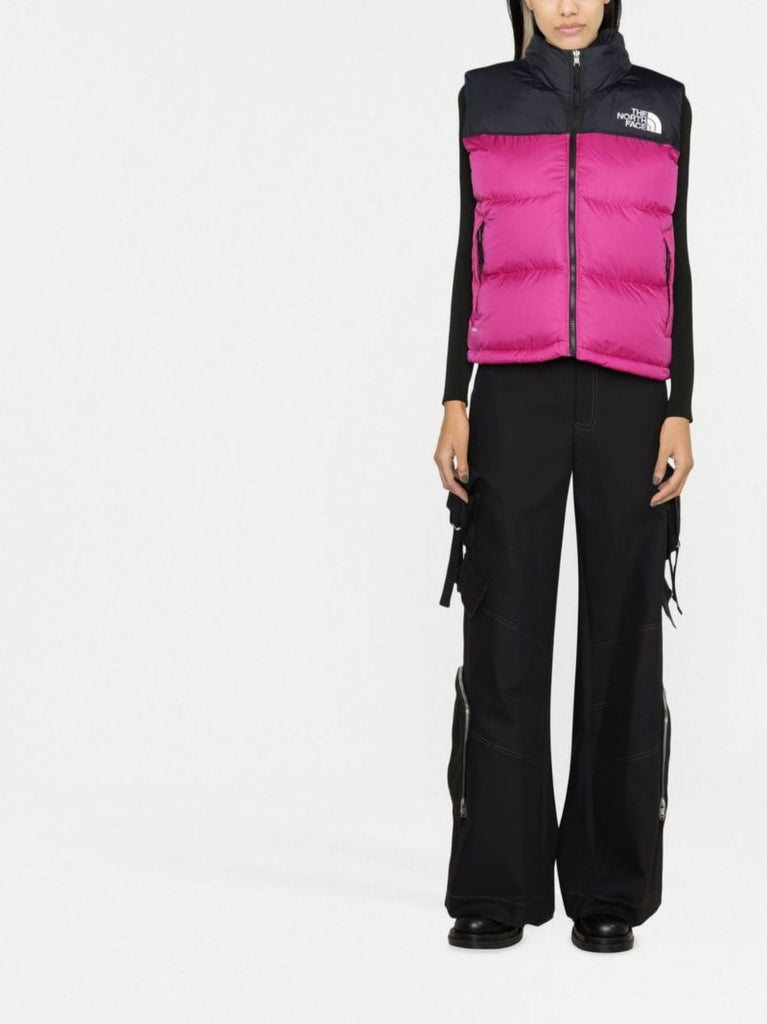 Pink 1996 Retro Nuptse Padded Gilet