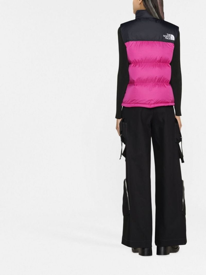 Pink 1996 Retro Nuptse Padded Gilet