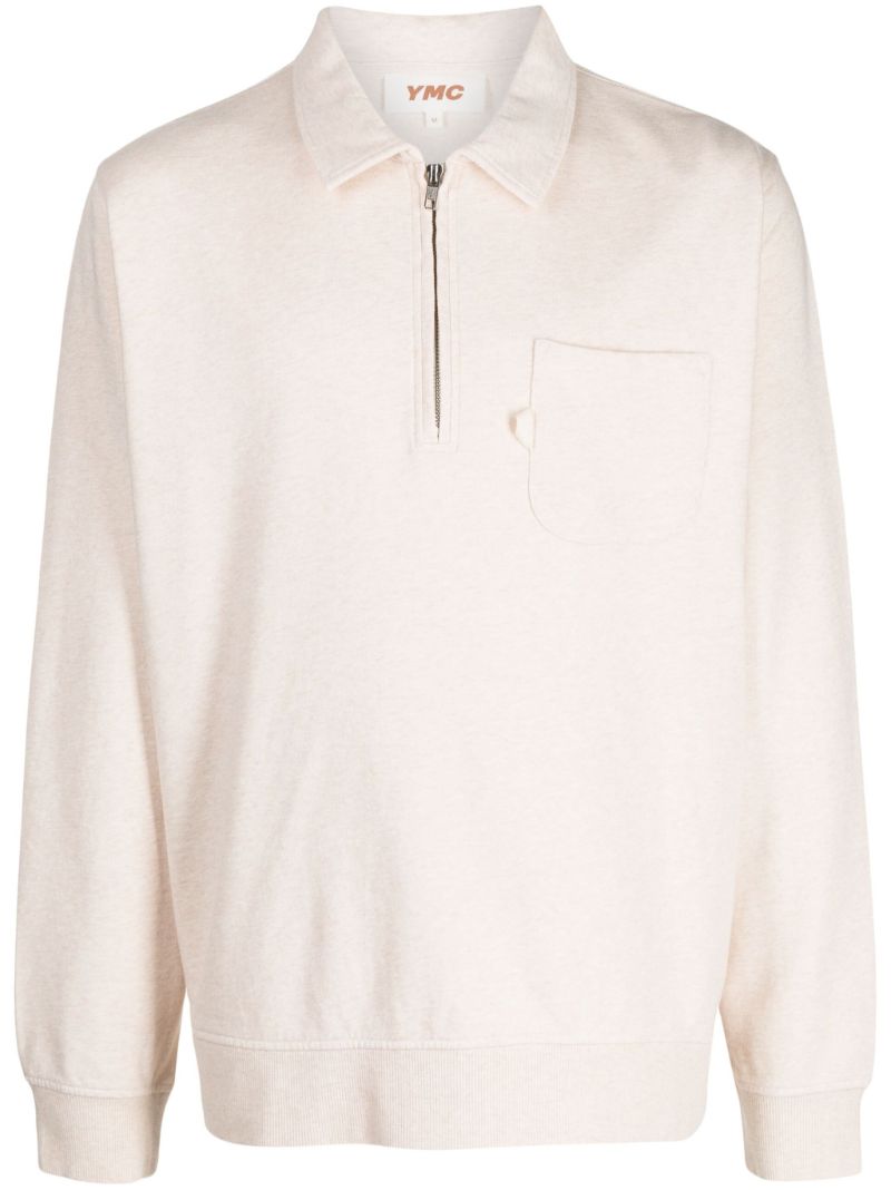 Neutral Sugden Organic-cotton Sweatshirt