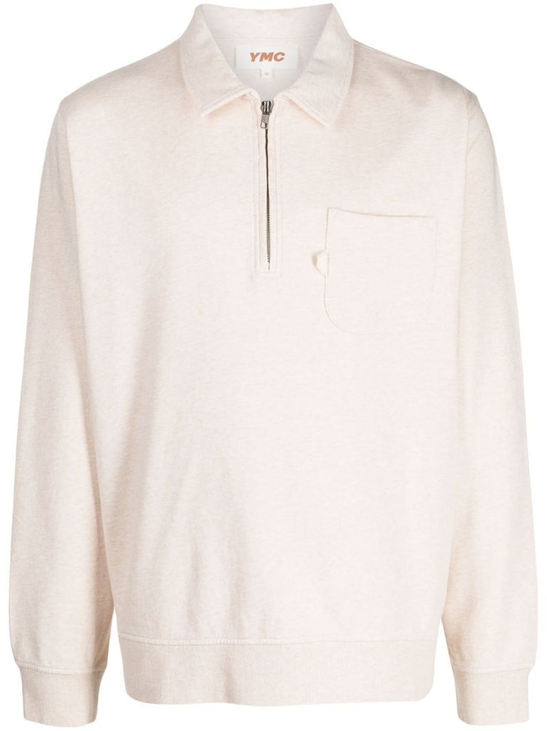 Neutral Sugden Organic-cotton Sweatshirt