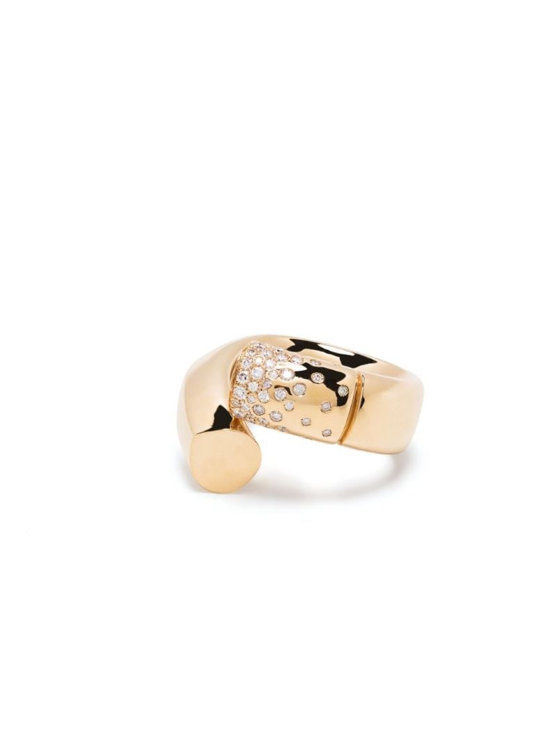 18k Yellow Gold Oera Diamond Ring
