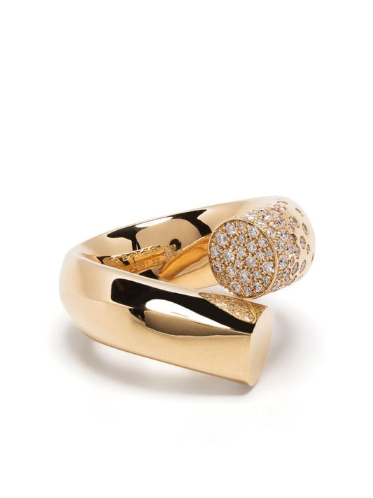 18k Yellow Gold Oera Diamond Ring