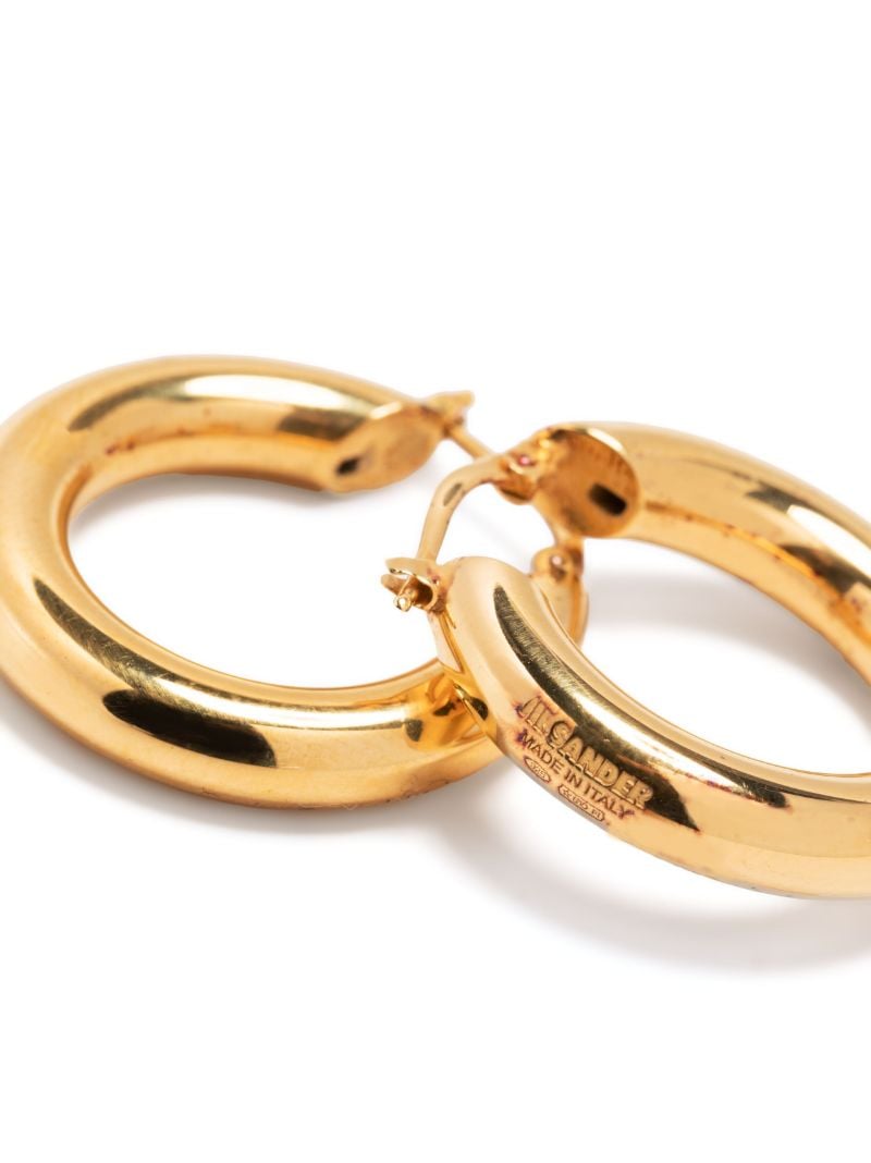 Gold-tone Classic Hoop Earrings