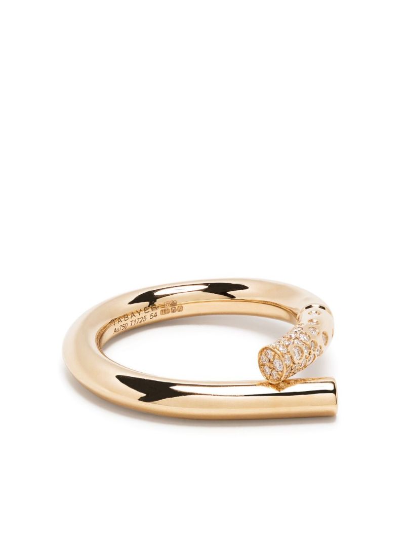 18k Yellow Gold Oera Diamond Ring