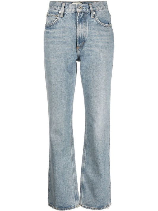 Blue Vintage High-rise Bootcut Jeans