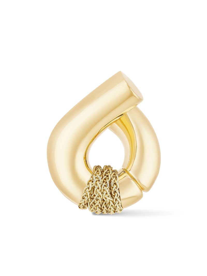 18k Yellow Gold Oera Knot Earrings