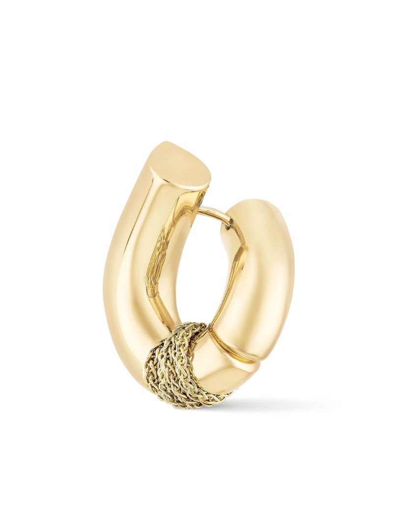 18k Yellow Gold Oera Knot Earrings