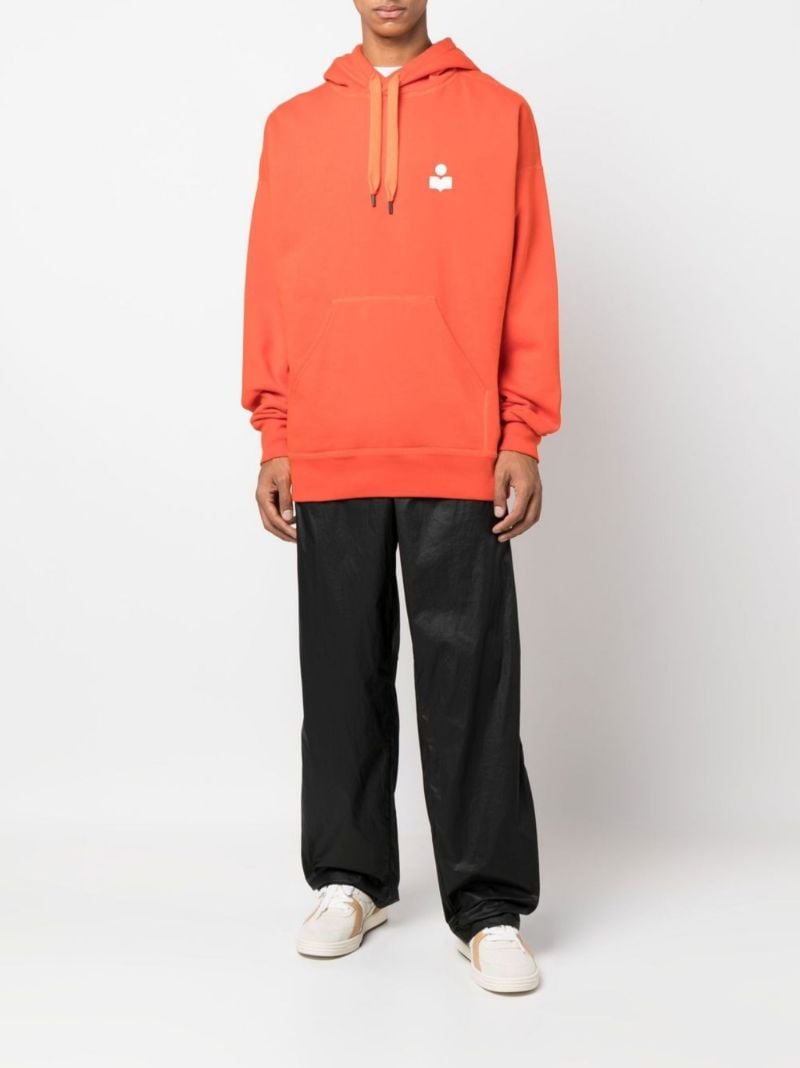 Black Cotton Track Pants