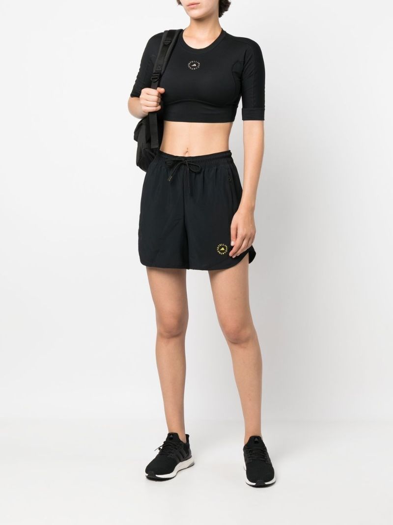 Black Truepace Running Shorts