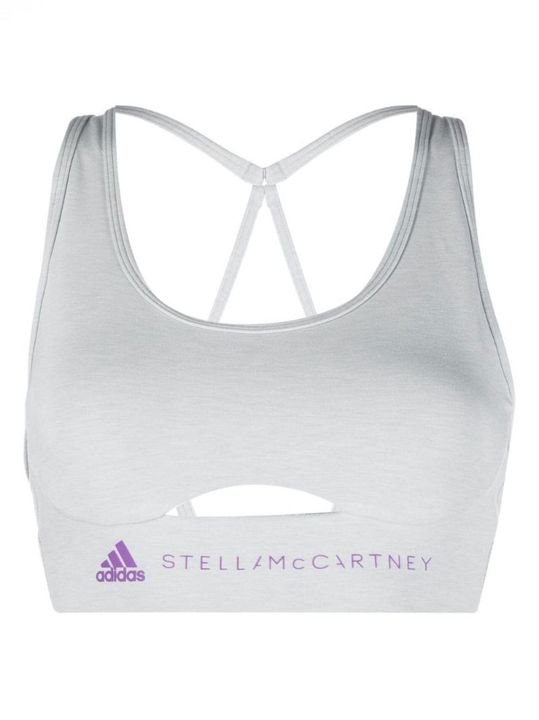 Grey Truepurpose Yoga Sports Bra