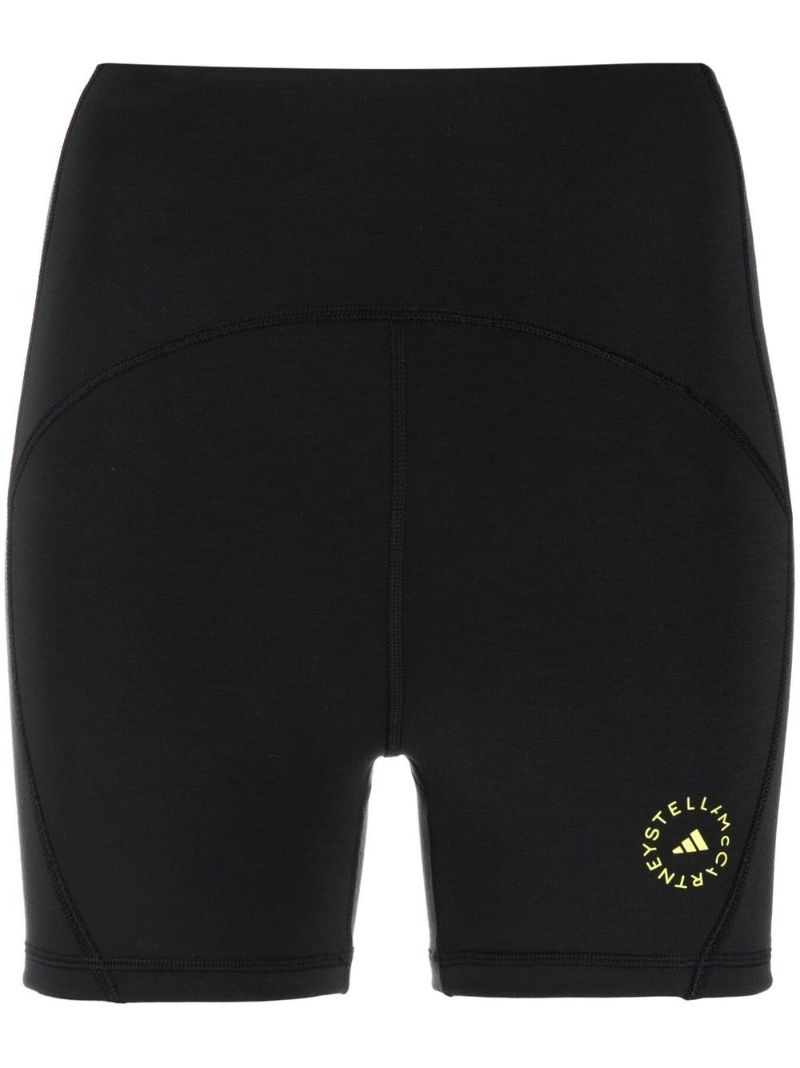 Black Truestrength Yoga Shorts