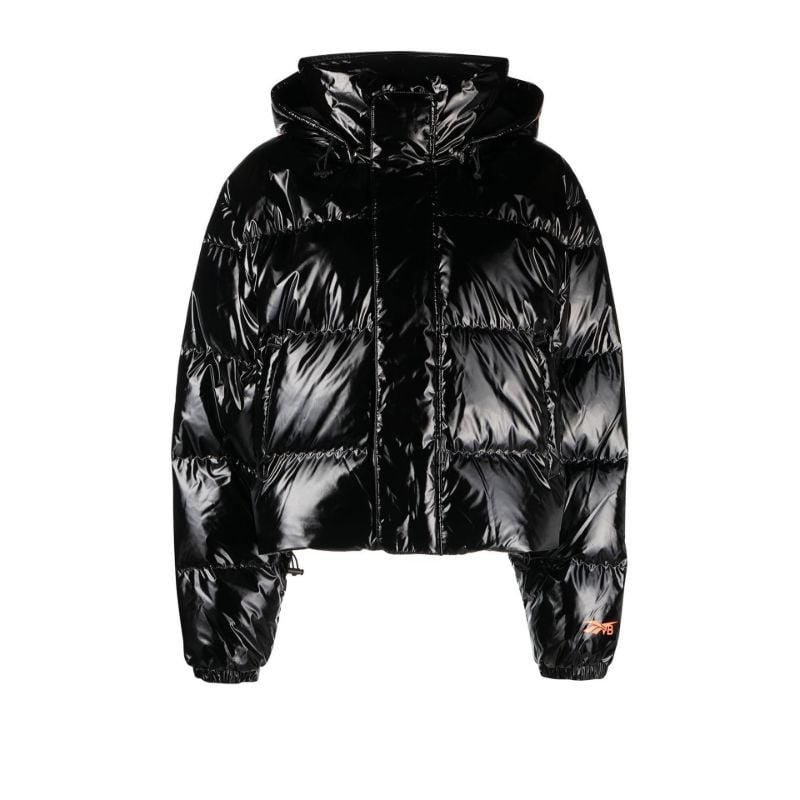 X Victoria Beckham Black Puffer Jacket