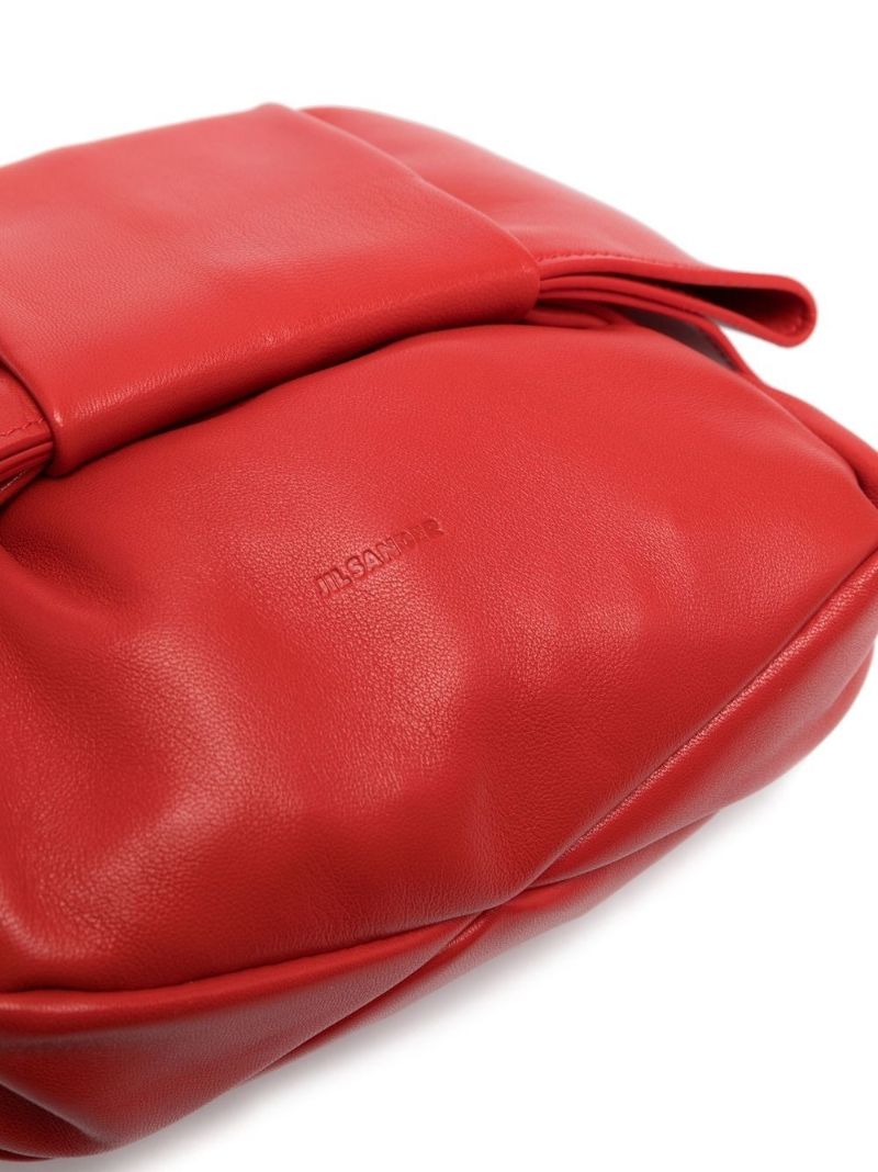Red Bow Detail Clutch Bag