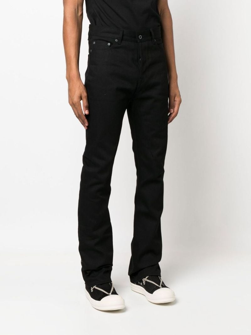 Black Jim Mid-rise Slim Jeans