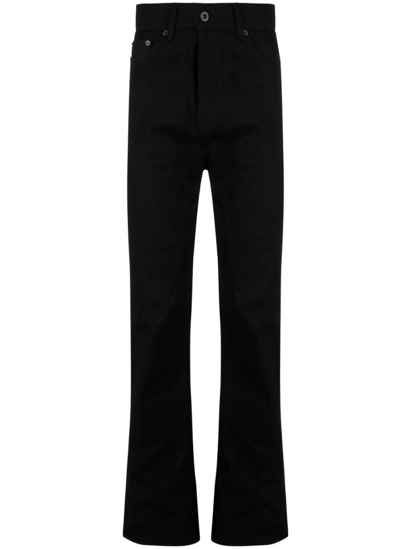 Black Jim Mid-rise Slim Jeans
