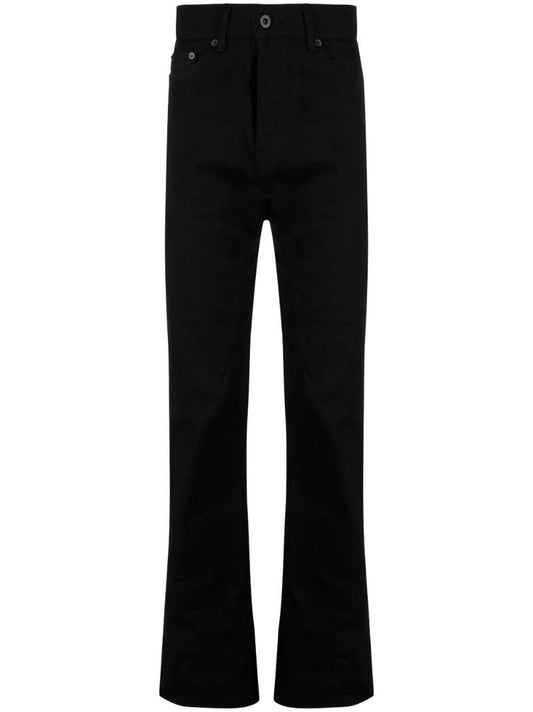 Black Jim Mid-rise Slim Jeans