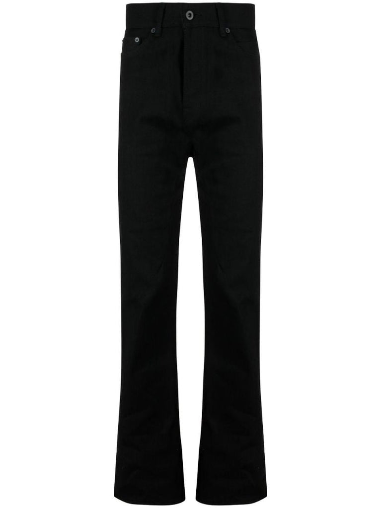 Black Jim Mid-rise Slim Jeans