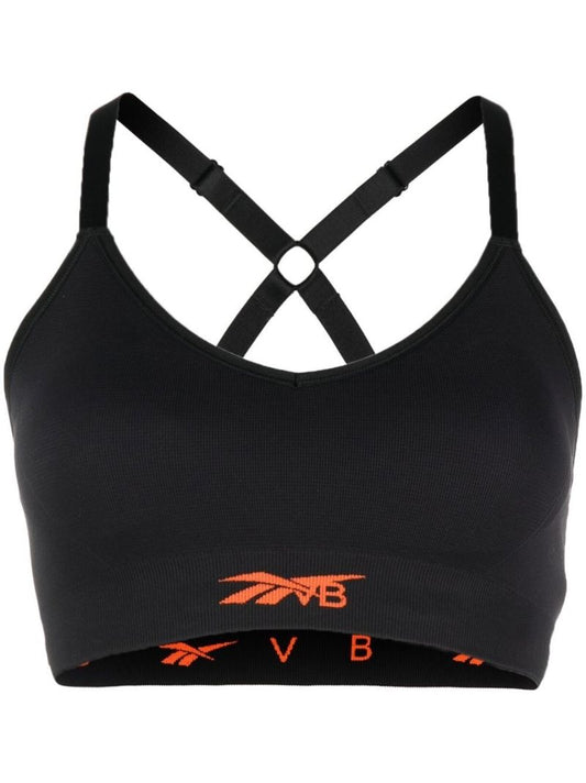 Black Light-impact Seamless Sports Bra