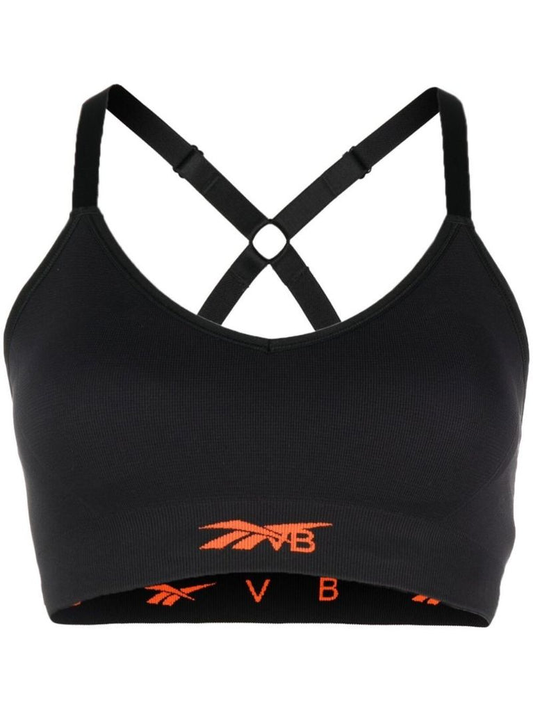Black Light-impact Seamless Sports Bra