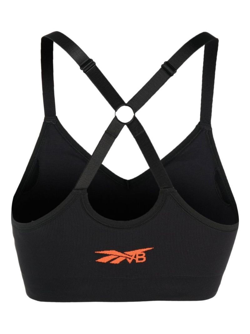 Black Light-impact Seamless Sports Bra