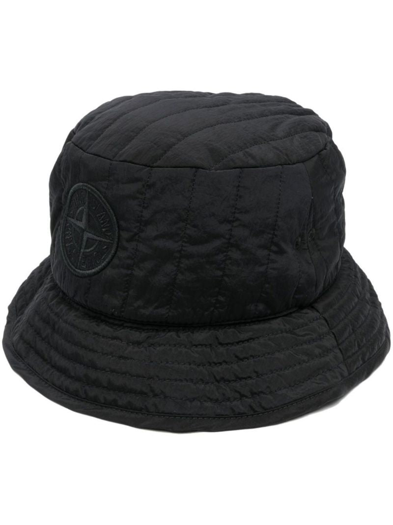 Black Logo Bucket Hat